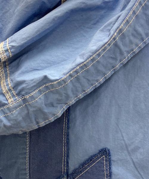 TOBILA（トビラ）TOBILA (トビラ) タイプライター アステックス染 オルテガコート スカイブルー サイズ:Ｍの古着・服飾アイテム