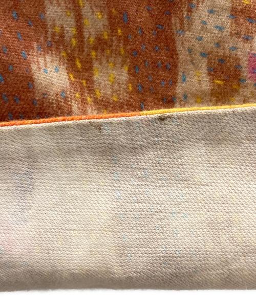 TAO COMME des GARCONS（タオ コムデギャルソン）TAO COMME des GARCONS (タオ コムデギャルソン) パッチワークプリントリゾートクロップPT オレンジ サイズ:XSの古着・服飾アイテム