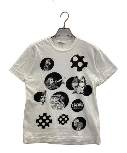 COMME des GARCONS（コムデギャルソン）COMME des GARCONS (コムデギャルソン) アリスインワンダーランドTee ホワイト サイズ:Sの古着・服飾アイテム