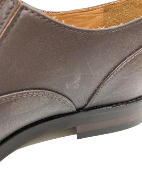 HENDER SCHEME（エンダースキーマ）HENDER SCHEME (エンダースキーマ) front gore（フロントゴア） ブラウン サイズ:SIZE 4(25.5~26.0㎝)の古着・服飾アイテム