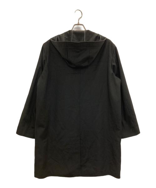 NEWYORKER（ニューヨーカー）NEWYORKER (ニューヨーカー) カシミヤウールフーデッドコート ブラック サイズ:Mの古着・服飾アイテム