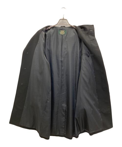 NEWYORKER（ニューヨーカー）NEWYORKER (ニューヨーカー) カシミヤウールフーデッドコート ブラック サイズ:Mの古着・服飾アイテム