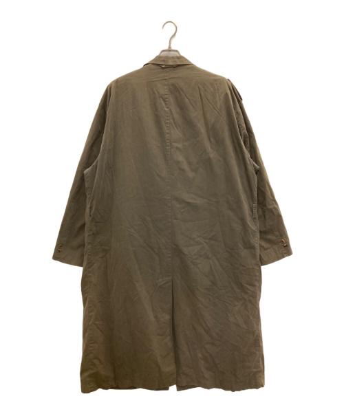 PAPAS（パパス）PAPAS (パパス) ライナー付きトレンチコート オリーブ サイズ:Ｌの古着・服飾アイテム
