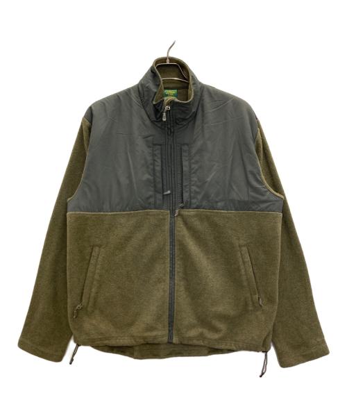 Cabela's（カベラス）Cabela's (カベラス) フリースジャケット グリーン×グレー サイズ:XLの古着・服飾アイテム