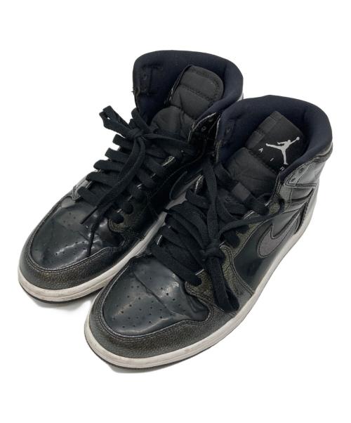 NIKE（ナイキ）NIKE (ナイキ) AIR JORDAN 1 RETRO HIGH ブラック サイズ:26㎝の古着・服飾アイテム