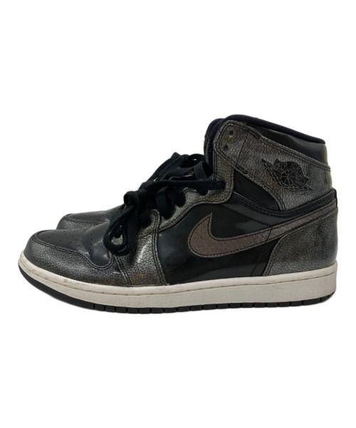 NIKE（ナイキ）NIKE (ナイキ) AIR JORDAN 1 RETRO HIGH ブラック サイズ:26㎝の古着・服飾アイテム