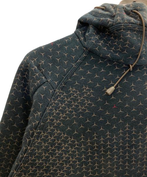 NIKE（ナイキ）NIKE (ナイキ) Air Crowfeet Technical Hoodie グリーン サイズ:Sの古着・服飾アイテム