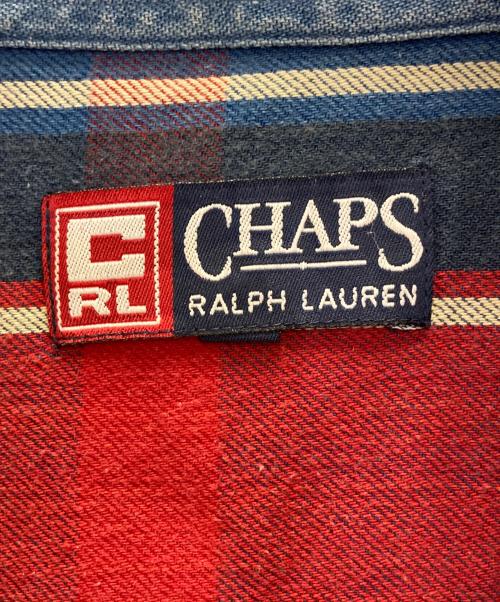 CHAPS RALPH LAUREN（チャップス ラルフローレン）CHAPS RALPH LAUREN (チャップス ラルフローレン) ボタンダウンシャツ ブルー サイズ:Ｍの古着・服飾アイテム