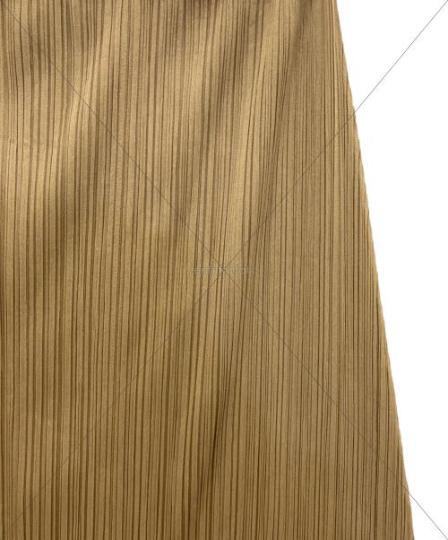 PLEATS PLEASE（プリーツプリーズ）PLEATS PLEASE (プリーツプリーズ) プリーツスカート ブラウン サイズ:2の古着・服飾アイテム