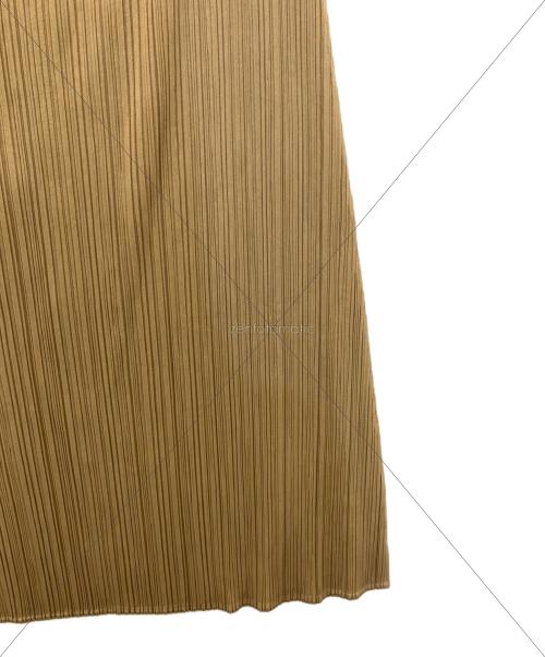 PLEATS PLEASE（プリーツプリーズ）PLEATS PLEASE (プリーツプリーズ) プリーツスカート ブラウン サイズ:2の古着・服飾アイテム