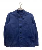 German militaryジャーマンミリタリー）の古着「ツイルコットンジャケット」｜ネイビー