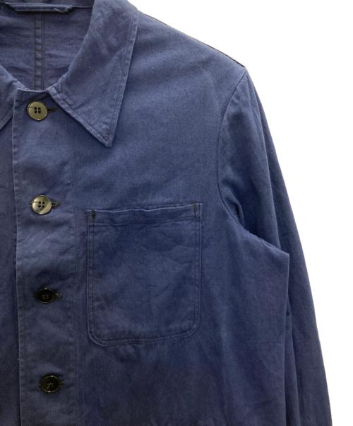 German military（ジャーマンミリタリー）German military (ジャーマンミリタリー) ツイルコットンジャケット ネイビー サイズ:44の古着・服飾アイテム