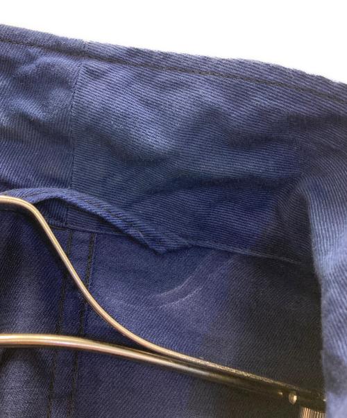 German military（ジャーマンミリタリー）German military (ジャーマンミリタリー) ツイルコットンジャケット ネイビー サイズ:44の古着・服飾アイテム