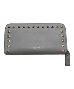 中古・古着通販】VALENTINO (ヴァレンティノ) ロックスタッズ2つ折り長