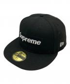 New Era×SUPREMEニューエラ×シュプリーム）の古着「24SS MLB Teams Box Logo  Black-Chicago White Sox」｜ブラック