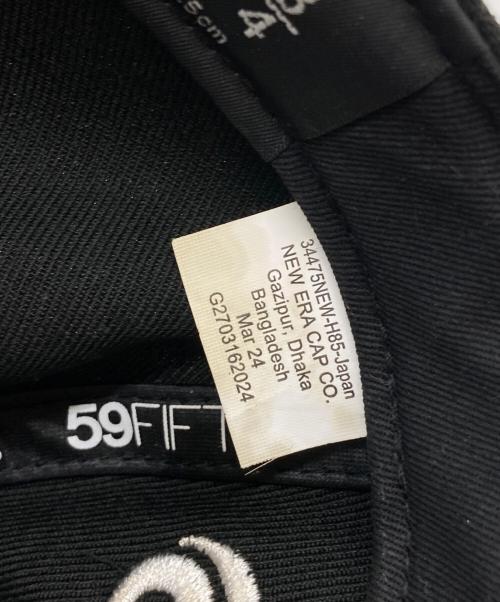 New Era（ニューエラ）New Era (ニューエラ) Supreme (シュプリーム) 24SS MLB Teams Box Logo  Black-Chicago White Sox ブラックの古着・服飾アイテム