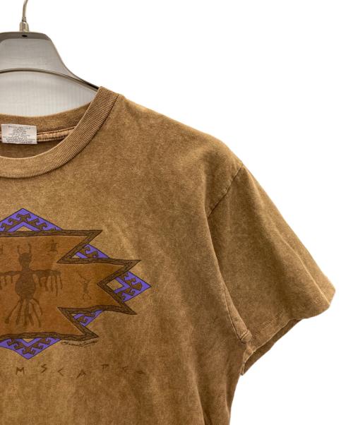 BFOFO CLOTHING（ビーフフォ・クロージング）BFOFO CLOTHING (ビーフフォ・クロージング) 90s DREAMSCAPE Tee ブラウン サイズ:SIZE 1の古着・服飾アイテム