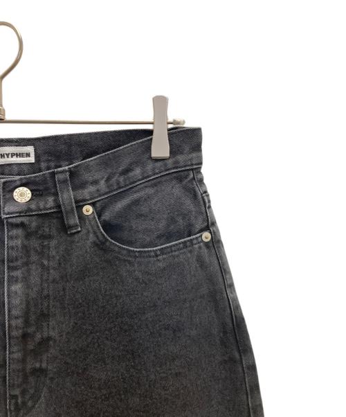 SOFTHYPHEN（ソフトハイフン）SOFTHYPHEN (ソフトハイフン) TAPERED SLIM FIT JEANS ブラック サイズ:SIZE71(W28)の古着・服飾アイテム