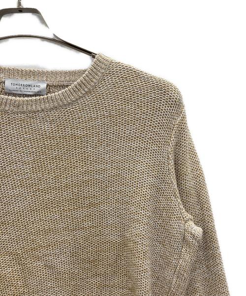TOMORROW LAND（トゥモローランド）TOMORROW LAND (トゥモローランド) リネン混ニット ベージュ サイズ:SIZE Sの古着・服飾アイテム