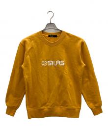 SILAS（サイラス）の古着「EMBROIDERED OL CREW」｜イエロー