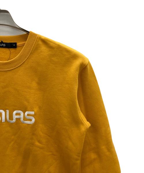 SILAS（サイラス）SILAS (サイラス) EMBROIDERED OL CREW イエロー サイズ:SIZE S 未使用品の古着・服飾アイテム