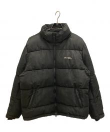 RVCA（ルーカ）の古着「パファー ジャケット」｜ブラック