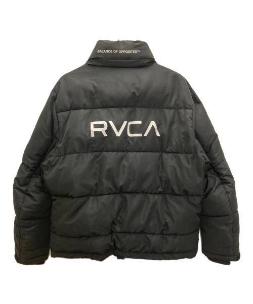 RVCA（ルーカ）RVCA (ルーカ) パファー ジャケット ブラック サイズ:Lの古着・服飾アイテム