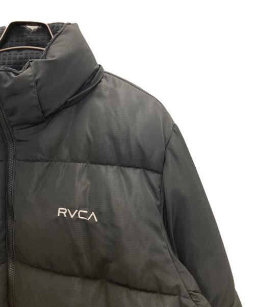 RVCA（ルーカ）RVCA (ルーカ) パファー ジャケット ブラック サイズ:Lの古着・服飾アイテム