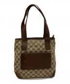 GUCCIグッチ）の古着「ワンショルダーバッグ」｜ベージュ