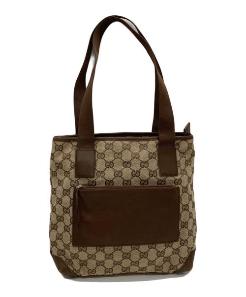 GUCCI（グッチ）GUCCI (グッチ) ワンショルダーバッグ ベージュの古着・服飾アイテム