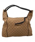 GUCCIグッチ）の古着「GGキャンバストートバッグ」｜ベージュ