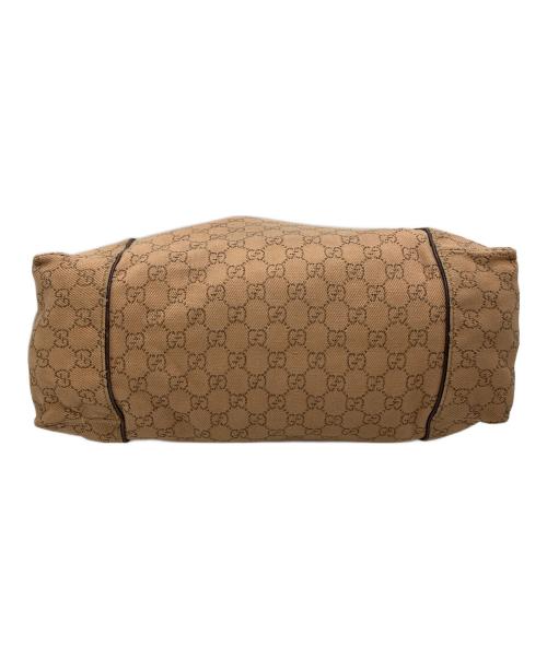GUCCI（グッチ）GUCCI (グッチ) GGキャンバストートバッグ ベージュの古着・服飾アイテム