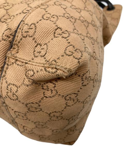 GUCCI（グッチ）GUCCI (グッチ) GGキャンバストートバッグ ベージュの古着・服飾アイテム