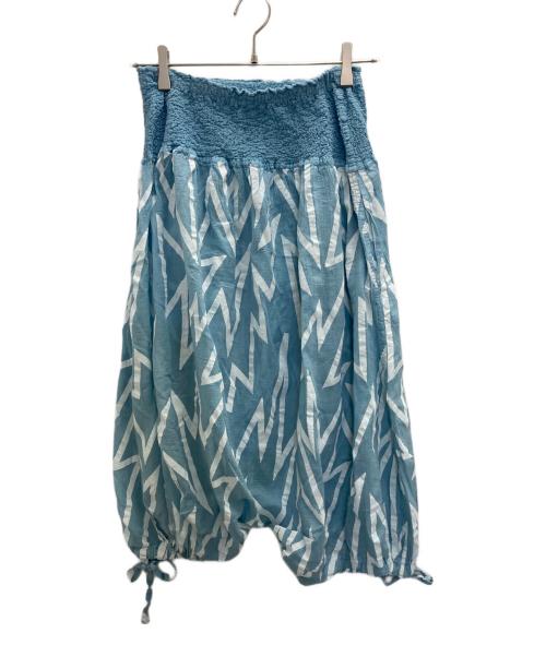 me ISSEY MIYAKE（ミーイッセイ ミヤケ）me ISSEY MIYAKE (ミーイッセイ ミヤケ) バルーンパンツ ブルー サイズ:SIZE Freeの古着・服飾アイテム