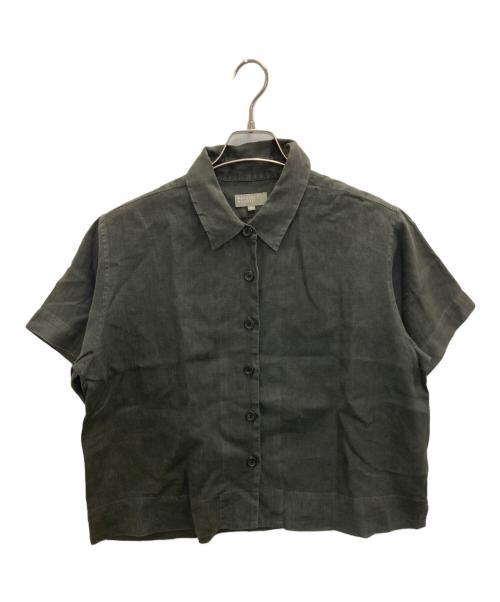 MARGARET HOWELL（マーガレットハウエル）MARGARET HOWELL (マーガレットハウエル) S/S LINEN SHIRTS カーキ サイズ:Ｍの古着・服飾アイテム