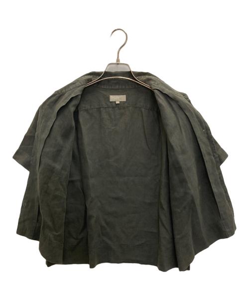 MARGARET HOWELL（マーガレットハウエル）MARGARET HOWELL (マーガレットハウエル) S/S LINEN SHIRTS カーキ サイズ:Ｍの古着・服飾アイテム