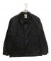 unknown（アンノーン）の古着「ブラックモールスキンタイプジャケット」｜ブラック