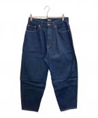 JOURNAL STANDARD relumeジャーナルスタンダード レリューム）の古着「ワイドデニムパンツ」｜インディゴ