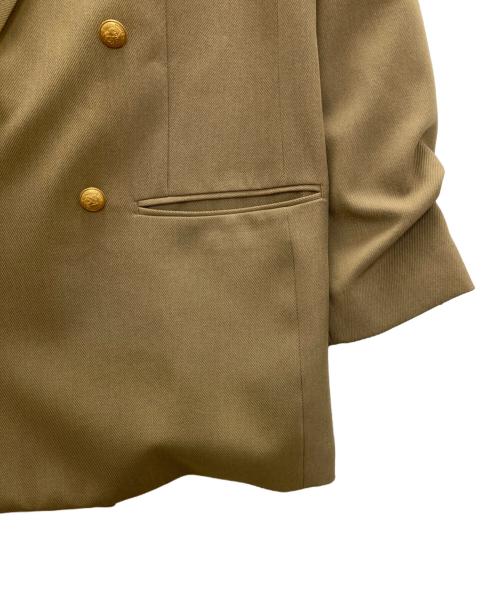 SIMPLICITE（シンプリシテ）SIMPLICITE (シンプリシテ) Wブレストピークド4Bジャケット2 ベージュ サイズ:Ｍの古着・服飾アイテム