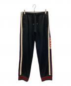 GUCCIグッチ）の古着「テクニカルジャージパンツ」｜ブラック