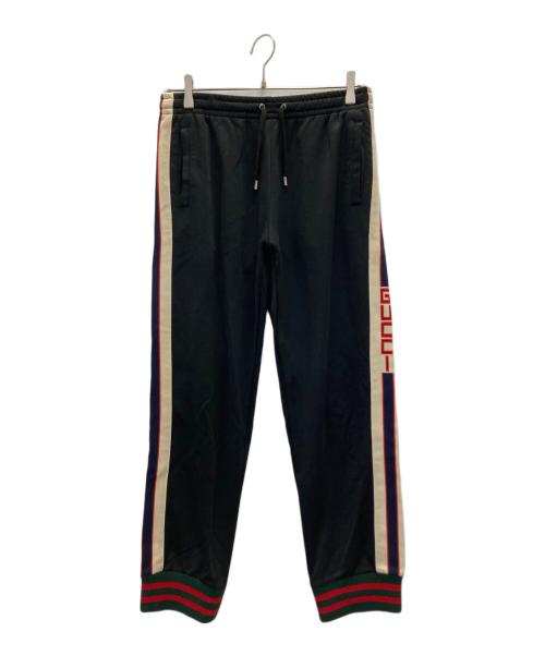 GUCCI（グッチ）GUCCI (グッチ) テクニカルジャージパンツ ブラック サイズ:XSの古着・服飾アイテム