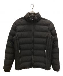 EA7（イーエーセブン）の古着「エンブレムロゴダウンジャケット」｜ブラック