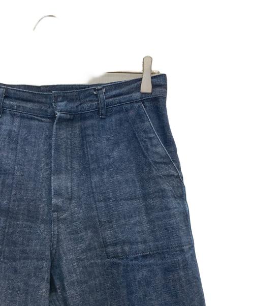 HYKE（ハイク）HYKE (ハイク) デニムベイカーパンツ インディゴ サイズ:1の古着・服飾アイテム