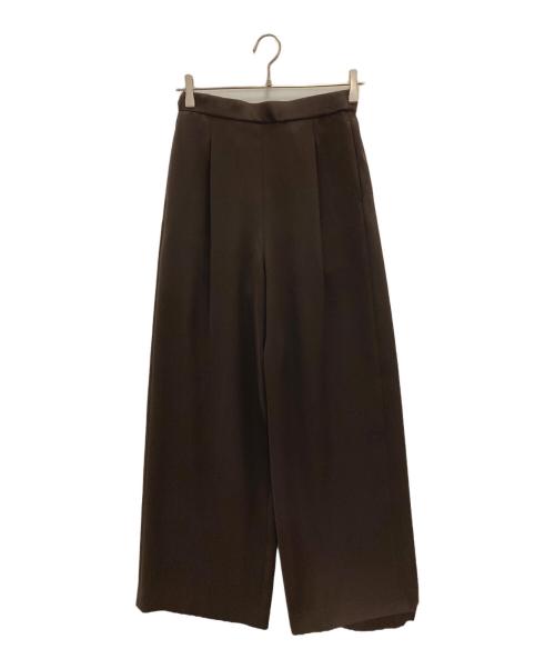 EVERYDAY I LIKE.（エヴリデイ アイ ライク）EVERYDAY I LIKE. (エヴリデイ アイ ライク) イージーワイドパンツ ブラウン サイズ:36の古着・服飾アイテム