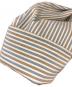 中古・古着 6(ROKU) BEAUTY&YOUTH (ロク ビューティーアンドユース) STRIPE SHIRT ONE PIECE ブラウン サイズ:36：4000円