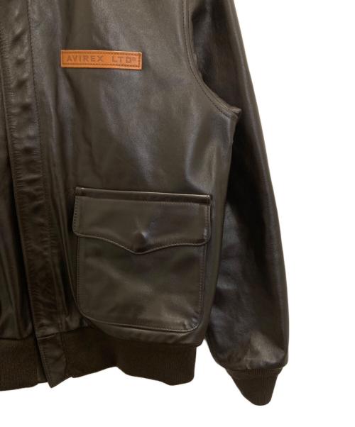 AVIREX（アヴィレックス）AVIREX (アヴィレックス) A-2 PLANE/FLIGHTJACKET ブラウン サイズ:38の古着・服飾アイテム