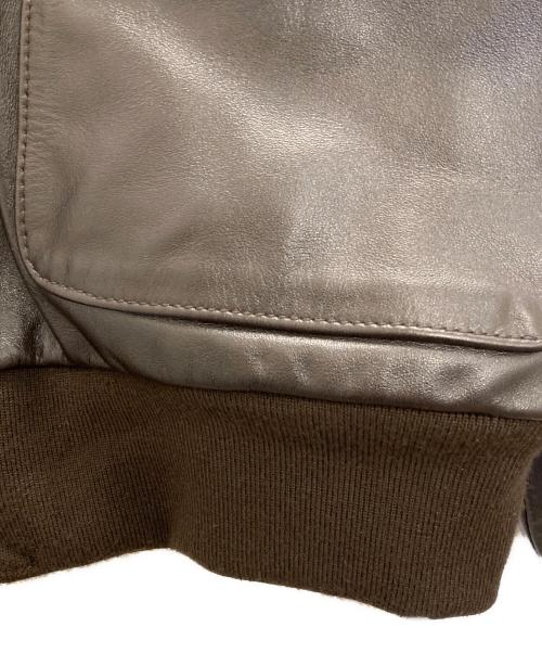 AVIREX（アヴィレックス）AVIREX (アヴィレックス) A-2 PLANE/FLIGHTJACKET ブラウン サイズ:38の古着・服飾アイテム
