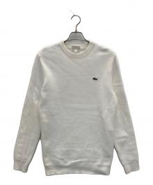 LACOSTE（ラコステ）の古着「コットンニット」｜ホワイト