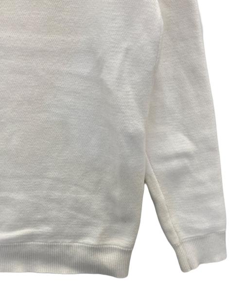 LACOSTE（ラコステ）LACOSTE (ラコステ) コットンニット ホワイト サイズ:FR4の古着・服飾アイテム