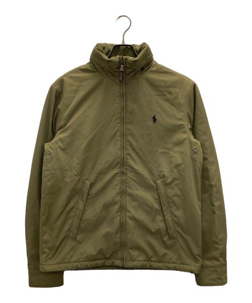 POLO RALPH LAUREN（ポロ・ラルフローレン）POLO RALPH LAUREN (ポロ・ラルフローレン) ジップジャケット オリーブ サイズ:Sの古着・服飾アイテム